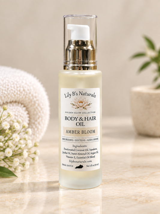 Golden Glow Collection-Body & Hair Oil