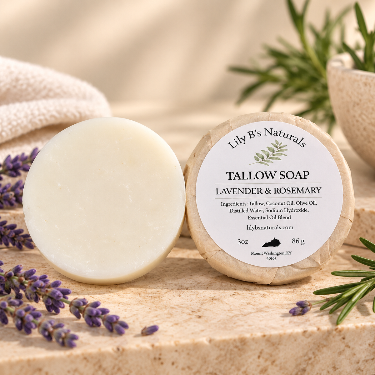 Handcrafted Tallow Soaps