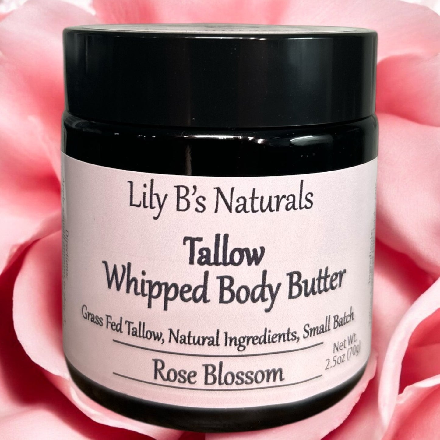 Whipped Body Butter 2.5oz (Rose)