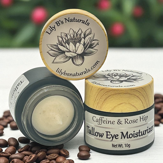 Coffee-Infused Tallow Eye Moisturizer