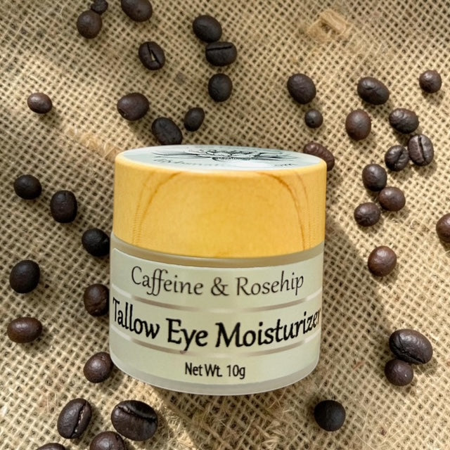 Coffee-Infused Tallow Eye Moisturizer