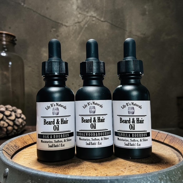 The Bourbon Collection-Beard & Hair Oil