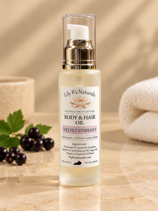 Golden Glow Collection-Body & Hair Oil