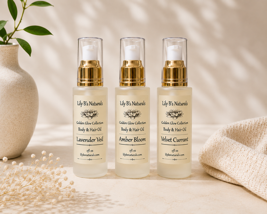 Golden Glow Collection-Body & Hair Oil