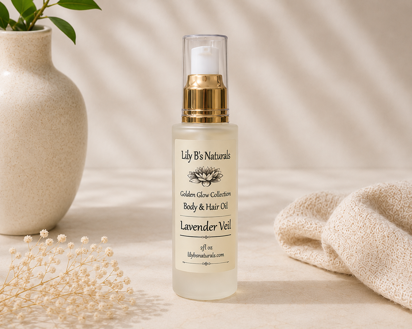 Golden Glow Collection-Body & Hair Oil