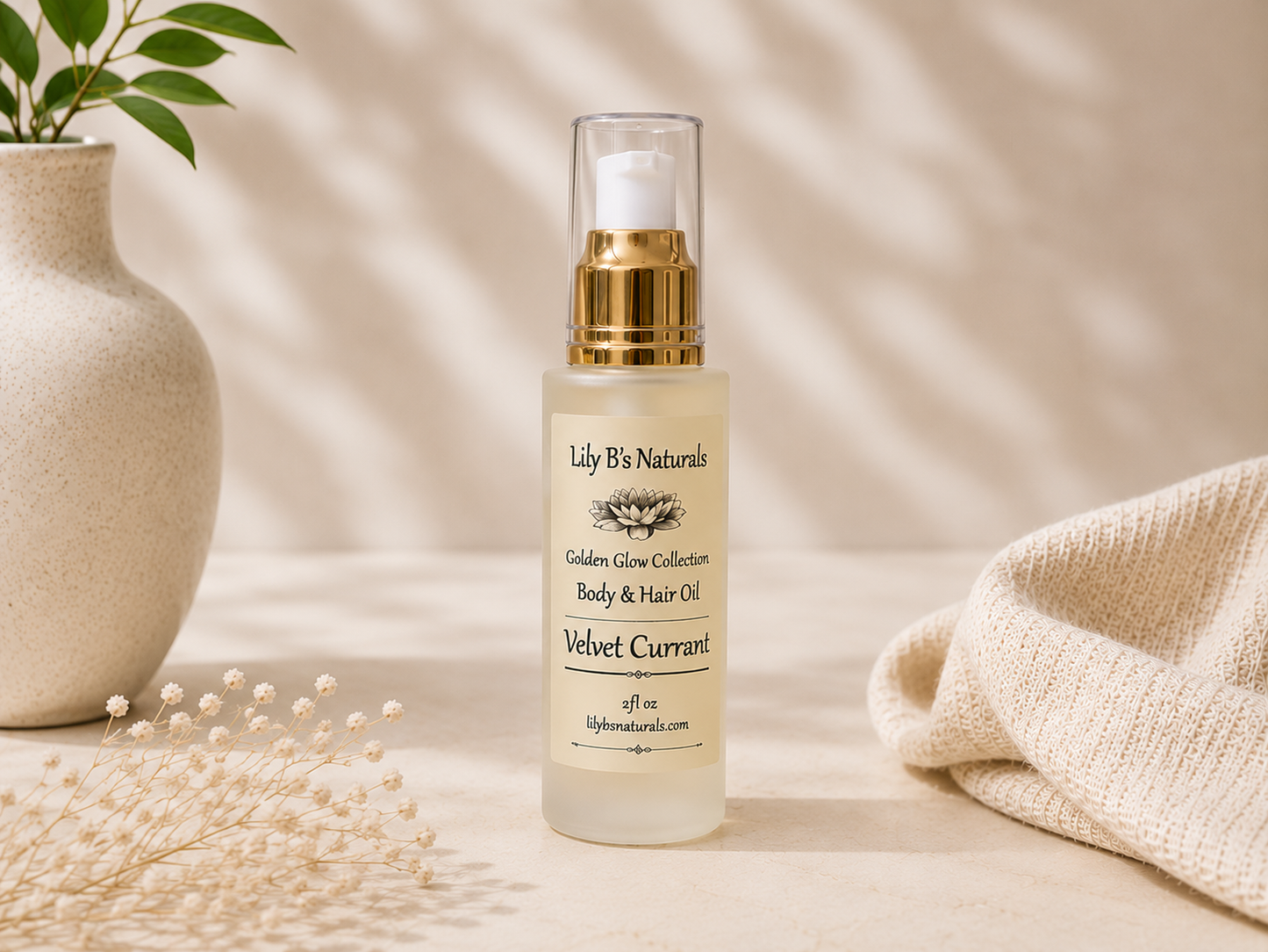 Golden Glow Collection-Body & Hair Oil