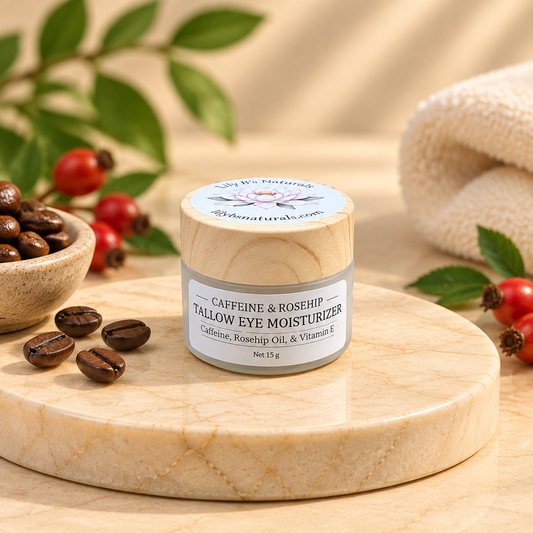Coffee-Infused Tallow Eye Moisturizer