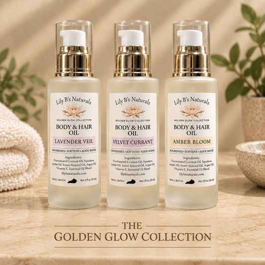 Golden Glow Collection-Body & Hair Oil