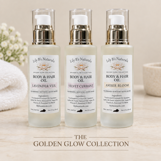 Golden Glow Collection-Body & Hair Oil