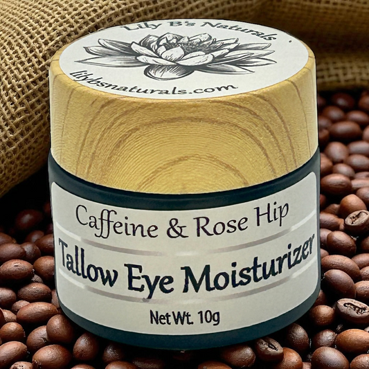 Coffee-Infused Tallow Eye Moisturizer