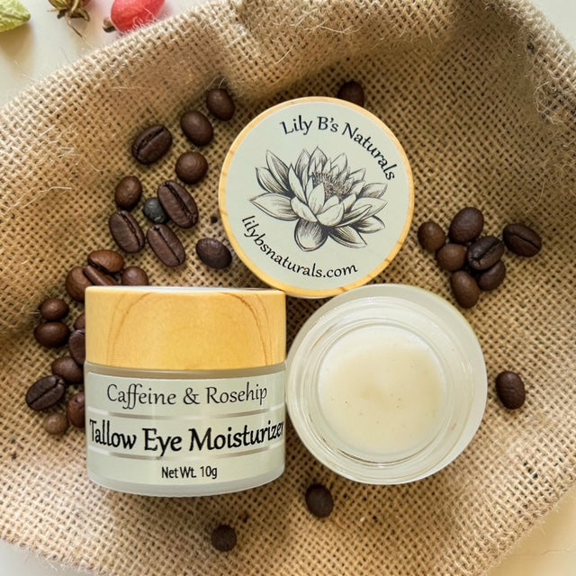 Coffee-Infused Tallow Eye Moisturizer