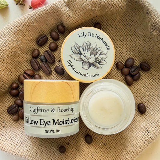 Coffee-Infused Tallow Eye Moisturizer