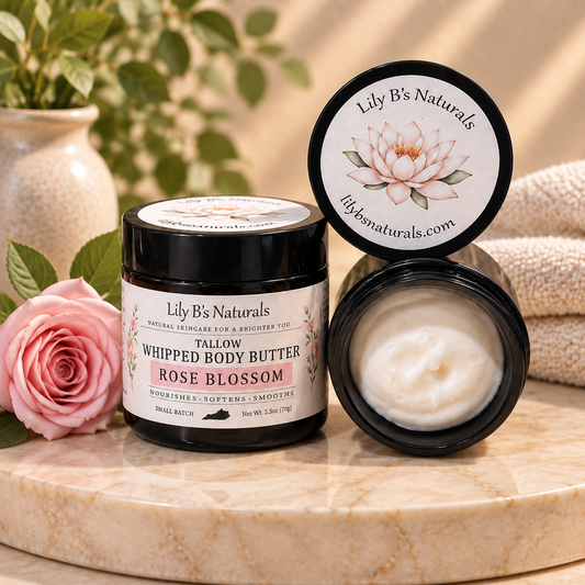 Whipped Body Butter 2.5oz (Rose)
