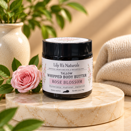 Whipped Body Butter 2.5oz (Rose)