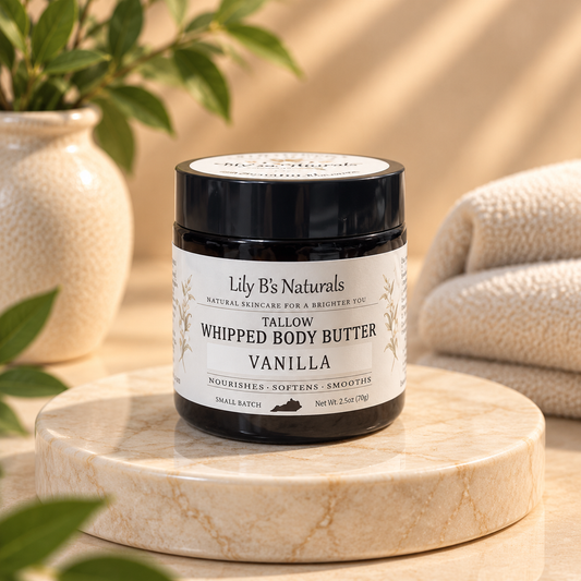 Whipped Body Butter 2.5oz (Vanilla)